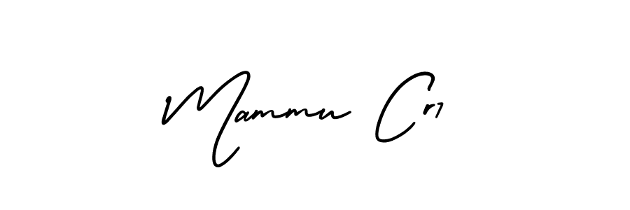 Make a beautiful signature design for name Mammu Cr7. With this signature (AmerikaSignatureDemo-Regular) style, you can create a handwritten signature for free. Mammu Cr7 signature style 3 images and pictures png
