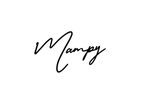 if you are searching for the best signature style for your name Mampy. so please give up your signature search. here we have designed multiple signature styles  using AmerikaSignatureDemo-Regular. Mampy signature style 3 images and pictures png