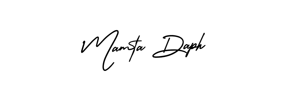 Use a signature maker to create a handwritten signature online. With this signature software, you can design (AmerikaSignatureDemo-Regular) your own signature for name Mamta Daph. Mamta Daph signature style 3 images and pictures png