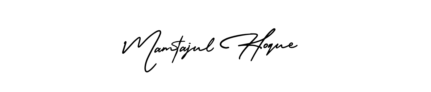 Use a signature maker to create a handwritten signature online. With this signature software, you can design (AmerikaSignatureDemo-Regular) your own signature for name Mamtajul Hoque. Mamtajul Hoque signature style 3 images and pictures png