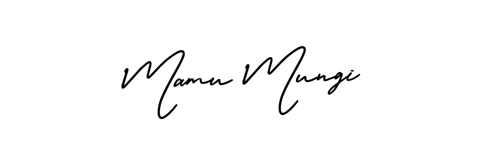 This is the best signature style for the Mamu Mungi name. Also you like these signature font (AmerikaSignatureDemo-Regular). Mix name signature. Mamu Mungi signature style 3 images and pictures png