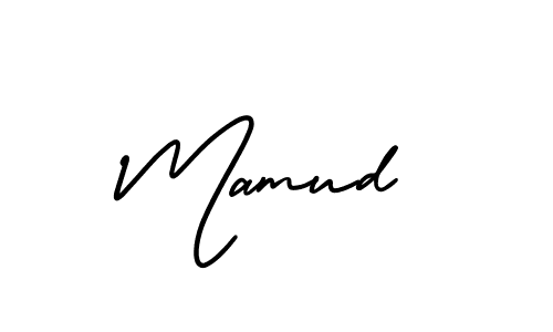 Create a beautiful signature design for name Mamud. With this signature (AmerikaSignatureDemo-Regular) fonts, you can make a handwritten signature for free. Mamud signature style 3 images and pictures png