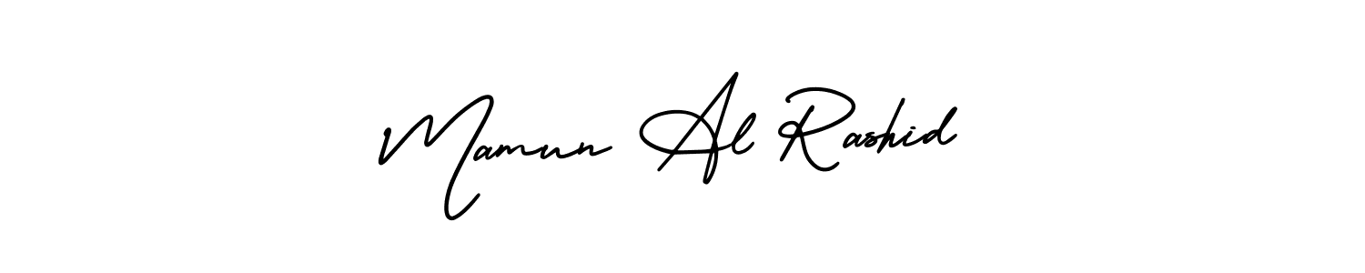 It looks lik you need a new signature style for name Mamun Al Rashid. Design unique handwritten (AmerikaSignatureDemo-Regular) signature with our free signature maker in just a few clicks. Mamun Al Rashid signature style 3 images and pictures png