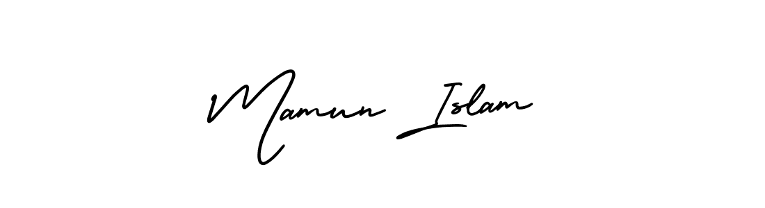 Make a beautiful signature design for name Mamun Islam. Use this online signature maker to create a handwritten signature for free. Mamun Islam signature style 3 images and pictures png