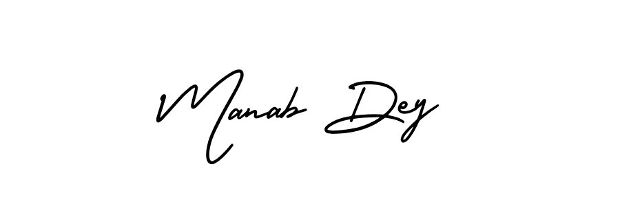 Also You can easily find your signature by using the search form. We will create Manab Dey name handwritten signature images for you free of cost using AmerikaSignatureDemo-Regular sign style. Manab Dey signature style 3 images and pictures png