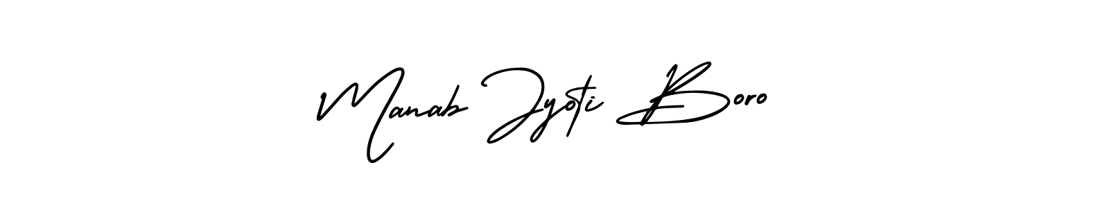 Also we have Manab Jyoti Boro name is the best signature style. Create professional handwritten signature collection using AmerikaSignatureDemo-Regular autograph style. Manab Jyoti Boro signature style 3 images and pictures png