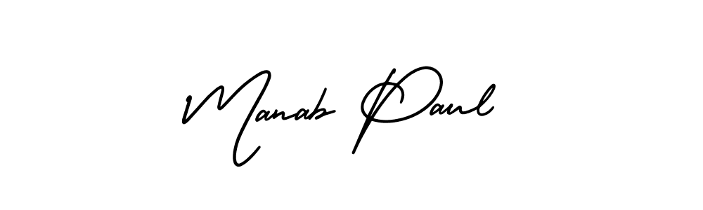 How to Draw Manab Paul signature style? AmerikaSignatureDemo-Regular is a latest design signature styles for name Manab Paul. Manab Paul signature style 3 images and pictures png