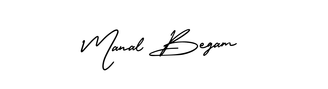 How to Draw Manal Begam signature style? AmerikaSignatureDemo-Regular is a latest design signature styles for name Manal Begam. Manal Begam signature style 3 images and pictures png