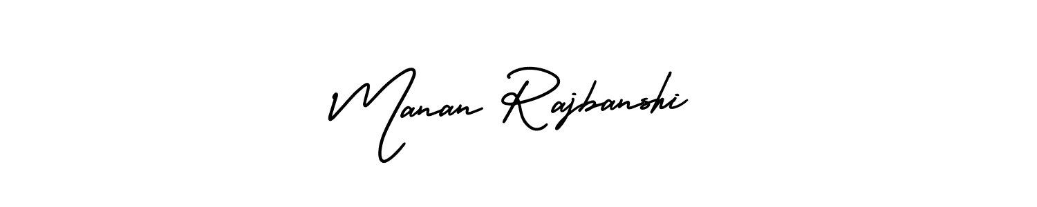 Create a beautiful signature design for name Manan Rajbanshi. With this signature (AmerikaSignatureDemo-Regular) fonts, you can make a handwritten signature for free. Manan Rajbanshi signature style 3 images and pictures png