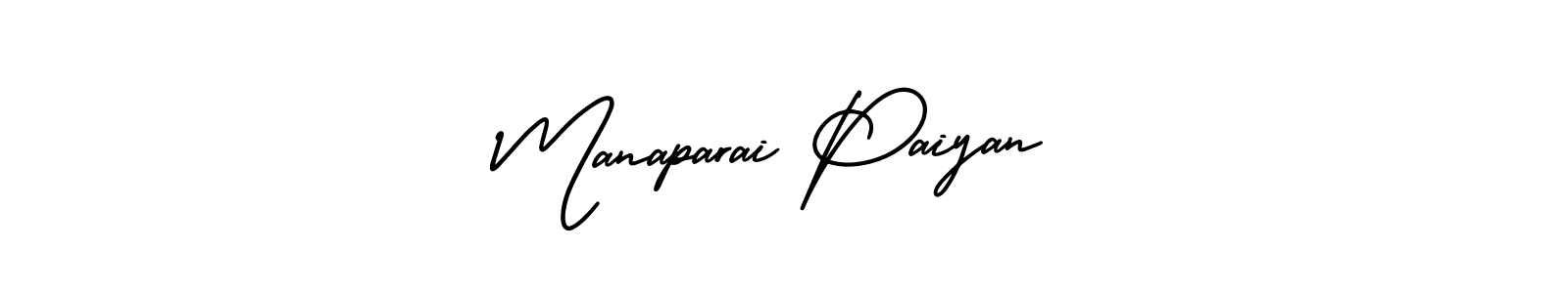 Create a beautiful signature design for name Manaparai Paiyan. With this signature (AmerikaSignatureDemo-Regular) fonts, you can make a handwritten signature for free. Manaparai Paiyan signature style 3 images and pictures png