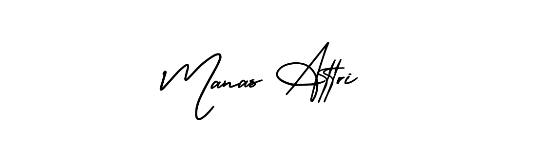 Make a beautiful signature design for name Manas Attri. Use this online signature maker to create a handwritten signature for free. Manas Attri signature style 3 images and pictures png