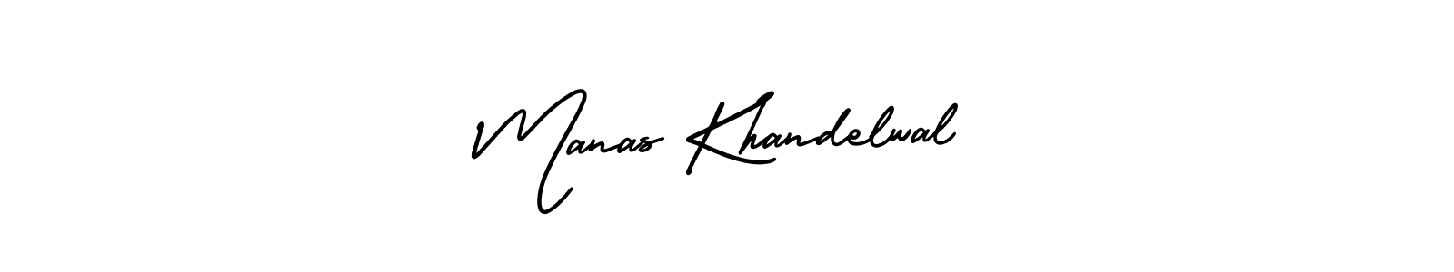 Best and Professional Signature Style for Manas Khandelwal. AmerikaSignatureDemo-Regular Best Signature Style Collection. Manas Khandelwal signature style 3 images and pictures png