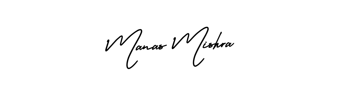 Design your own signature with our free online signature maker. With this signature software, you can create a handwritten (AmerikaSignatureDemo-Regular) signature for name Manas Mishra. Manas Mishra signature style 3 images and pictures png