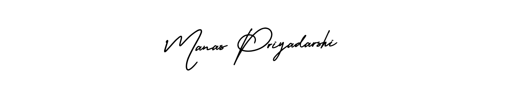 Create a beautiful signature design for name Manas Priyadarshi. With this signature (AmerikaSignatureDemo-Regular) fonts, you can make a handwritten signature for free. Manas Priyadarshi signature style 3 images and pictures png