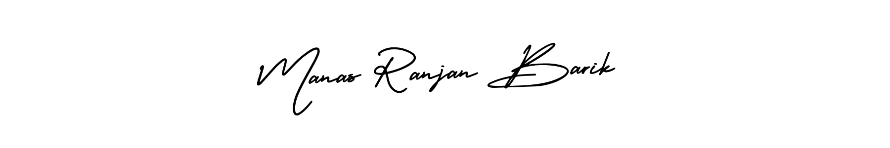 Create a beautiful signature design for name Manas Ranjan Barik. With this signature (AmerikaSignatureDemo-Regular) fonts, you can make a handwritten signature for free. Manas Ranjan Barik signature style 3 images and pictures png