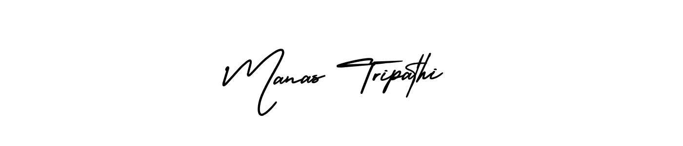 How to make Manas Tripathi signature? AmerikaSignatureDemo-Regular is a professional autograph style. Create handwritten signature for Manas Tripathi name. Manas Tripathi signature style 3 images and pictures png