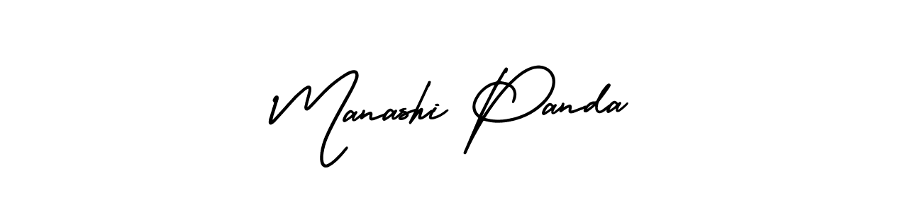 AmerikaSignatureDemo-Regular is a professional signature style that is perfect for those who want to add a touch of class to their signature. It is also a great choice for those who want to make their signature more unique. Get Manashi Panda name to fancy signature for free. Manashi Panda signature style 3 images and pictures png