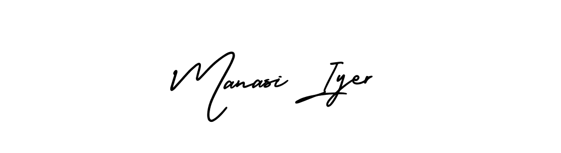 if you are searching for the best signature style for your name Manasi Iyer. so please give up your signature search. here we have designed multiple signature styles  using AmerikaSignatureDemo-Regular. Manasi Iyer signature style 3 images and pictures png