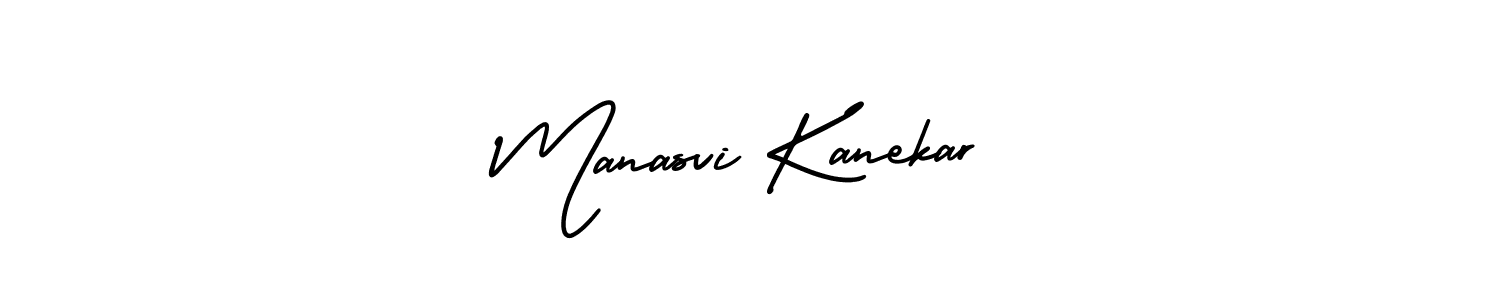 The best way (AmerikaSignatureDemo-Regular) to make a short signature is to pick only two or three words in your name. The name Manasvi Kanekar include a total of six letters. For converting this name. Manasvi Kanekar signature style 3 images and pictures png