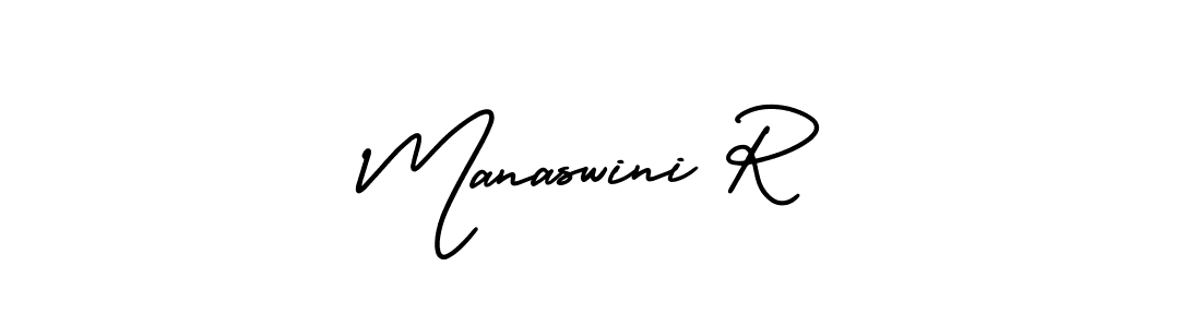 Check out images of Autograph of Manaswini R name. Actor Manaswini R Signature Style. AmerikaSignatureDemo-Regular is a professional sign style online. Manaswini R signature style 3 images and pictures png