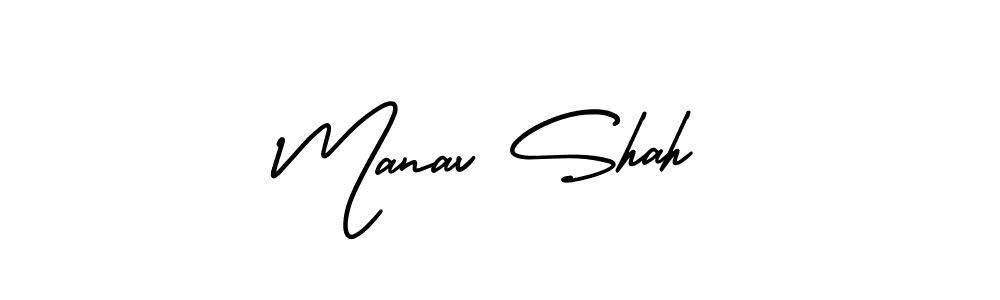 Also we have Manav Shah name is the best signature style. Create professional handwritten signature collection using AmerikaSignatureDemo-Regular autograph style. Manav Shah signature style 3 images and pictures png