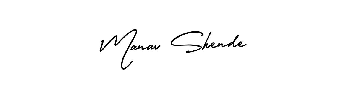 See photos of Manav Shende official signature by Spectra . Check more albums & portfolios. Read reviews & check more about AmerikaSignatureDemo-Regular font. Manav Shende signature style 3 images and pictures png