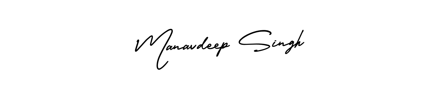 AmerikaSignatureDemo-Regular is a professional signature style that is perfect for those who want to add a touch of class to their signature. It is also a great choice for those who want to make their signature more unique. Get Manavdeep Singh name to fancy signature for free. Manavdeep Singh signature style 3 images and pictures png