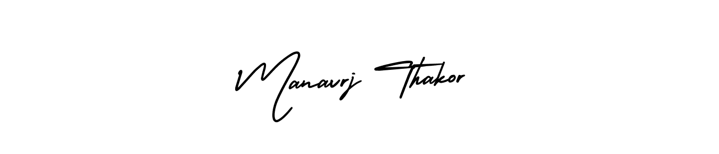 Similarly AmerikaSignatureDemo-Regular is the best handwritten signature design. Signature creator online .You can use it as an online autograph creator for name Manavrj Thakor. Manavrj Thakor signature style 3 images and pictures png