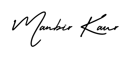 You can use this online signature creator to create a handwritten signature for the name Manbir Kaur. This is the best online autograph maker. Manbir Kaur signature style 3 images and pictures png