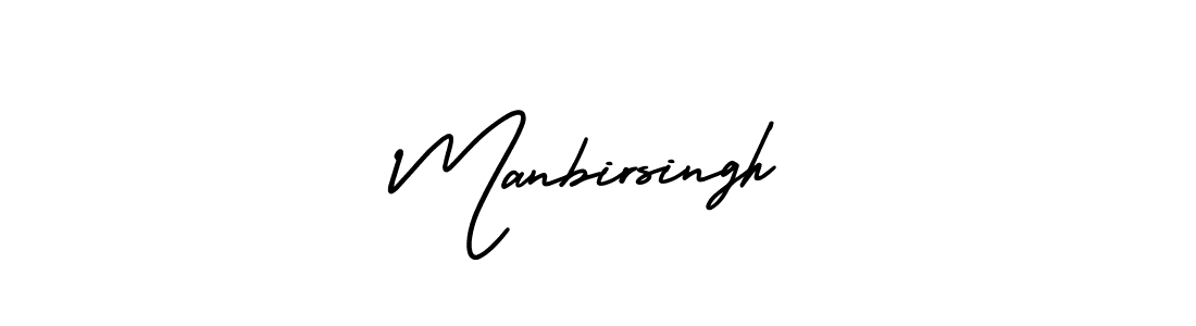 AmerikaSignatureDemo-Regular is a professional signature style that is perfect for those who want to add a touch of class to their signature. It is also a great choice for those who want to make their signature more unique. Get Manbirsingh name to fancy signature for free. Manbirsingh signature style 3 images and pictures png