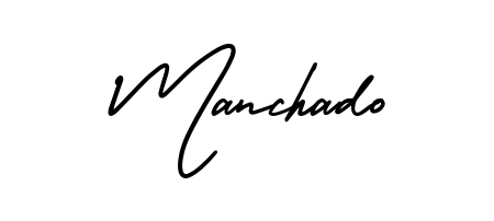 Practice writing Manchado with the flow of AmerikaSignatureDemo-Regular lettering. A fantastic source of inspiration for developing your personal signature style. Manchado signature style 3 images and pictures png