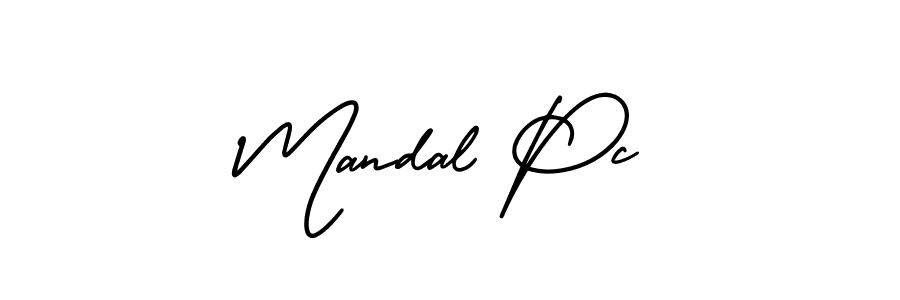 Once you've used our free online signature maker to create your best signature AmerikaSignatureDemo-Regular style, it's time to enjoy all of the benefits that Mandal Pc name signing documents. Mandal Pc signature style 3 images and pictures png