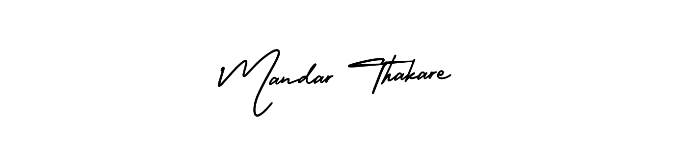 Create a beautiful signature design for name Mandar Thakare. With this signature (AmerikaSignatureDemo-Regular) fonts, you can make a handwritten signature for free. Mandar Thakare signature style 3 images and pictures png