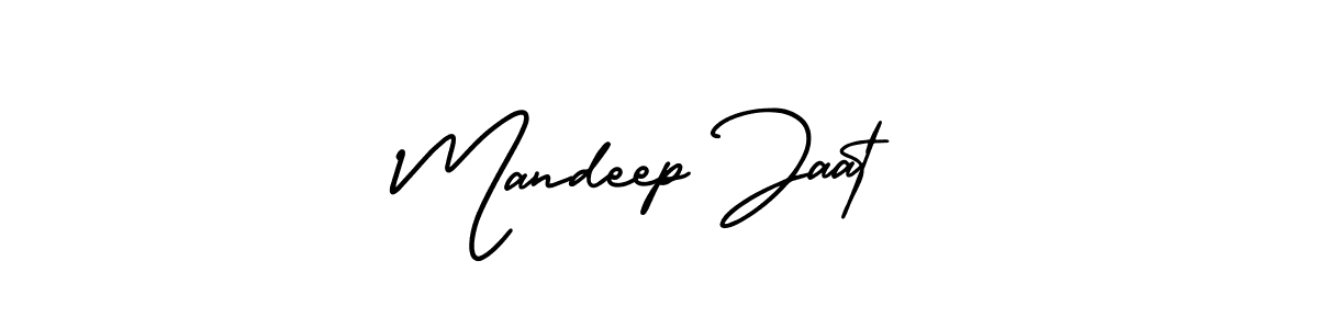 How to make Mandeep Jaat signature? AmerikaSignatureDemo-Regular is a professional autograph style. Create handwritten signature for Mandeep Jaat name. Mandeep Jaat signature style 3 images and pictures png