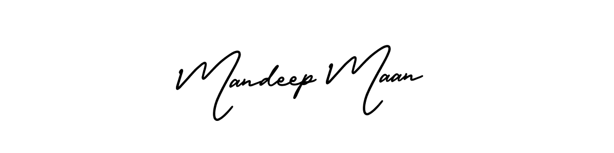 Also You can easily find your signature by using the search form. We will create Mandeep Maan name handwritten signature images for you free of cost using AmerikaSignatureDemo-Regular sign style. Mandeep Maan signature style 3 images and pictures png