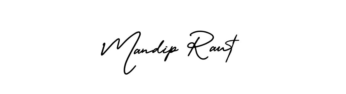 if you are searching for the best signature style for your name Mandip Raut. so please give up your signature search. here we have designed multiple signature styles  using AmerikaSignatureDemo-Regular. Mandip Raut signature style 3 images and pictures png