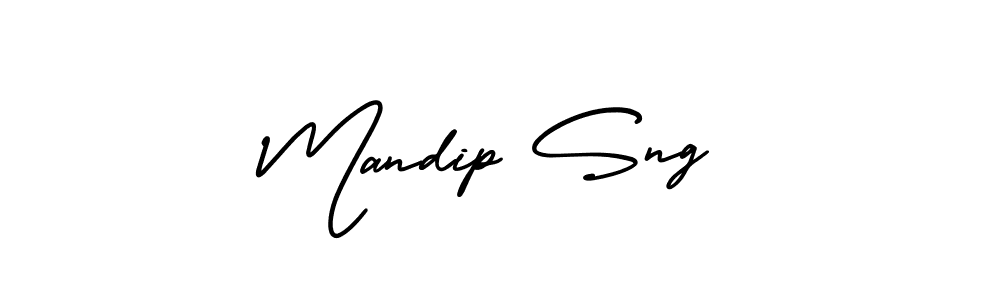 How to Draw Mandip Sng signature style? AmerikaSignatureDemo-Regular is a latest design signature styles for name Mandip Sng. Mandip Sng signature style 3 images and pictures png