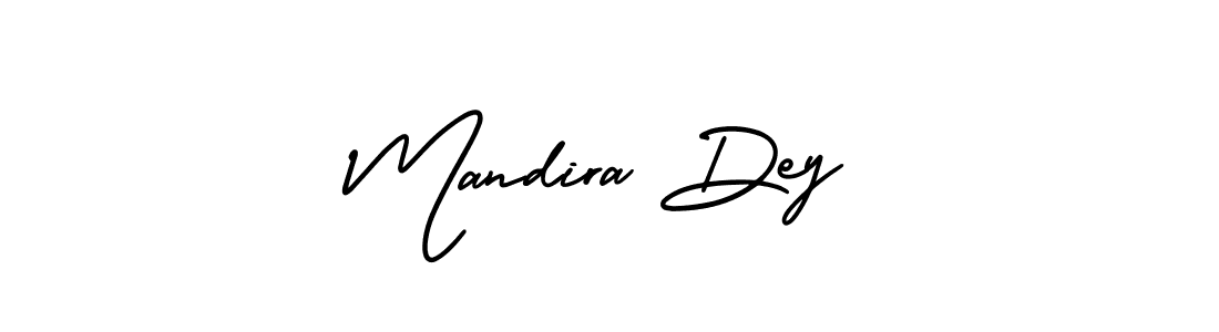Design your own signature with our free online signature maker. With this signature software, you can create a handwritten (AmerikaSignatureDemo-Regular) signature for name Mandira Dey. Mandira Dey signature style 3 images and pictures png