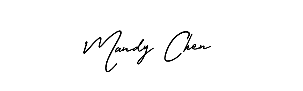 Make a beautiful signature design for name Mandy Chen. Use this online signature maker to create a handwritten signature for free. Mandy Chen signature style 3 images and pictures png