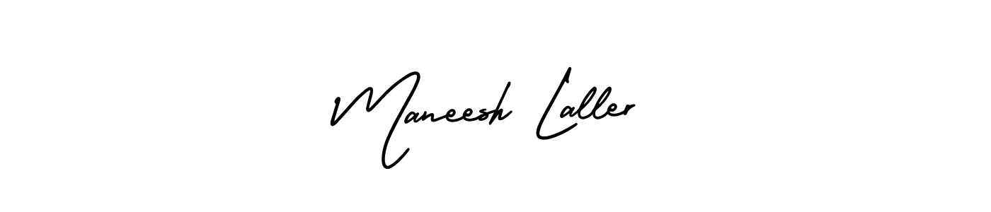 if you are searching for the best signature style for your name Maneesh Laller. so please give up your signature search. here we have designed multiple signature styles  using AmerikaSignatureDemo-Regular. Maneesh Laller signature style 3 images and pictures png