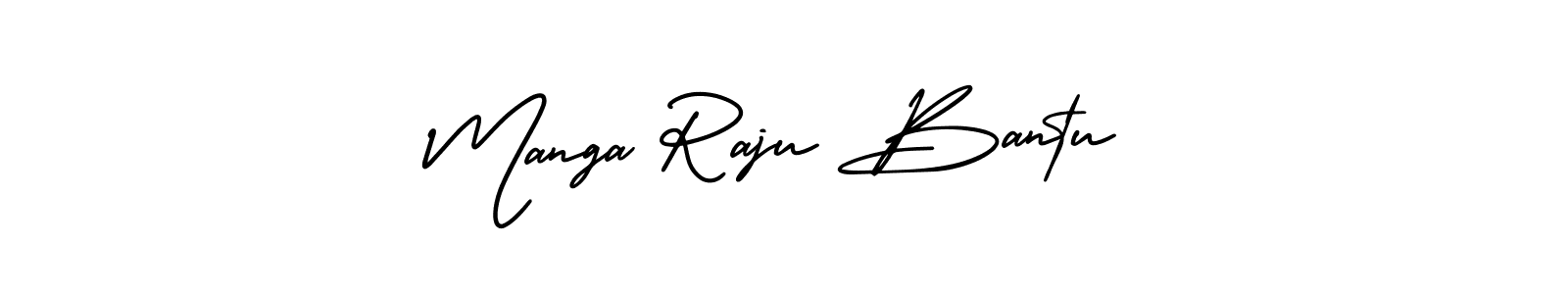 How to Draw Manga Raju Bantu signature style? AmerikaSignatureDemo-Regular is a latest design signature styles for name Manga Raju Bantu. Manga Raju Bantu signature style 3 images and pictures png