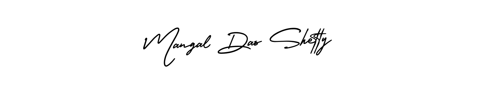 It looks lik you need a new signature style for name Mangal Das Shetty. Design unique handwritten (AmerikaSignatureDemo-Regular) signature with our free signature maker in just a few clicks. Mangal Das Shetty signature style 3 images and pictures png