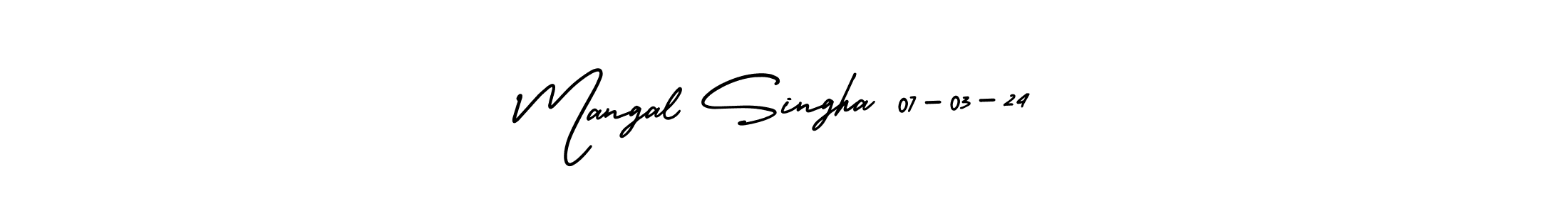 Also we have Mangal Singha 07-03-24 name is the best signature style. Create professional handwritten signature collection using AmerikaSignatureDemo-Regular autograph style. Mangal Singha 07-03-24 signature style 3 images and pictures png