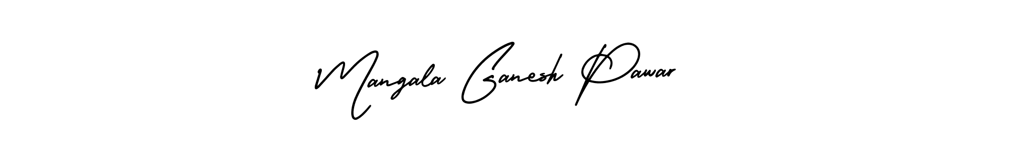 Make a short Mangala Ganesh Pawar signature style. Manage your documents anywhere anytime using AmerikaSignatureDemo-Regular. Create and add eSignatures, submit forms, share and send files easily. Mangala Ganesh Pawar signature style 3 images and pictures png