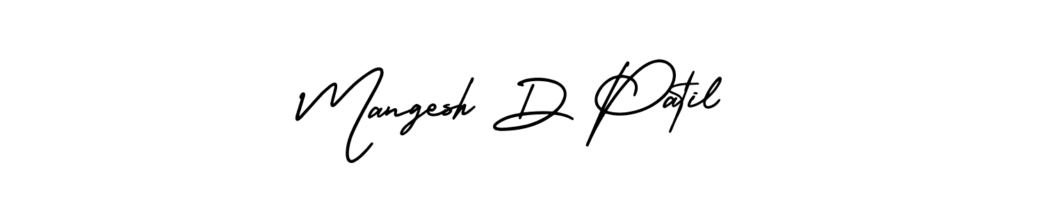 Make a beautiful signature design for name Mangesh D Patil. Use this online signature maker to create a handwritten signature for free. Mangesh D Patil signature style 3 images and pictures png