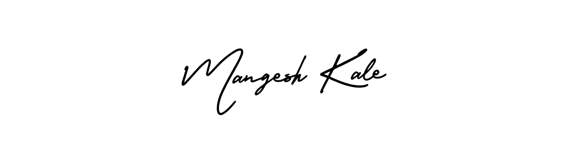 How to make Mangesh Kale signature? AmerikaSignatureDemo-Regular is a professional autograph style. Create handwritten signature for Mangesh Kale name. Mangesh Kale signature style 3 images and pictures png