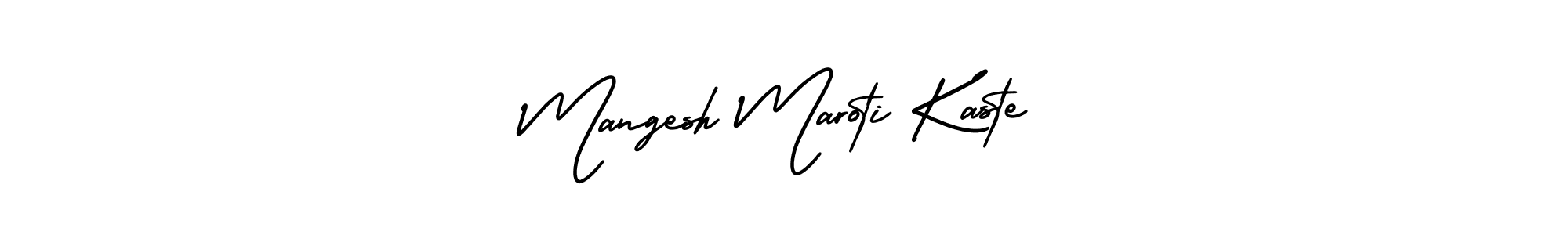 How to Draw Mangesh Maroti Kaste signature style? AmerikaSignatureDemo-Regular is a latest design signature styles for name Mangesh Maroti Kaste. Mangesh Maroti Kaste signature style 3 images and pictures png