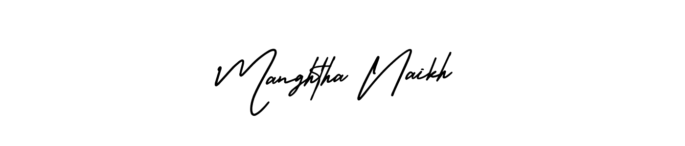 Make a short Manghtha Naikh signature style. Manage your documents anywhere anytime using AmerikaSignatureDemo-Regular. Create and add eSignatures, submit forms, share and send files easily. Manghtha Naikh signature style 3 images and pictures png