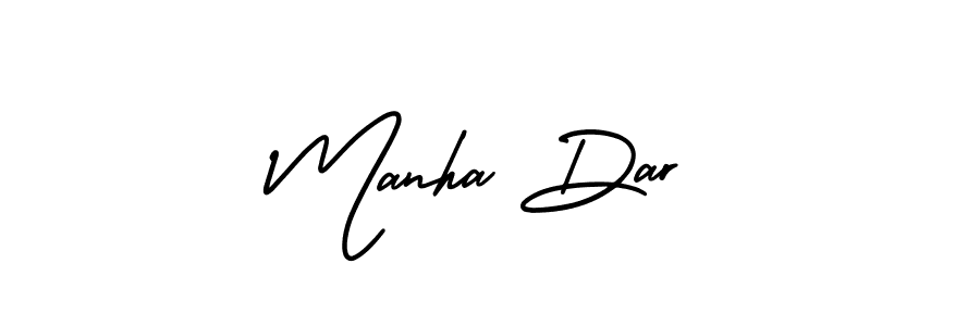 Also we have Manha Dar name is the best signature style. Create professional handwritten signature collection using AmerikaSignatureDemo-Regular autograph style. Manha Dar signature style 3 images and pictures png