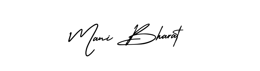 You can use this online signature creator to create a handwritten signature for the name Mani Bharat. This is the best online autograph maker. Mani Bharat signature style 3 images and pictures png